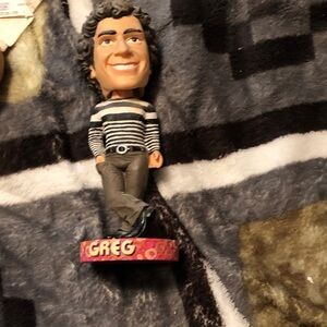 Striped Bobblehead Figurine
